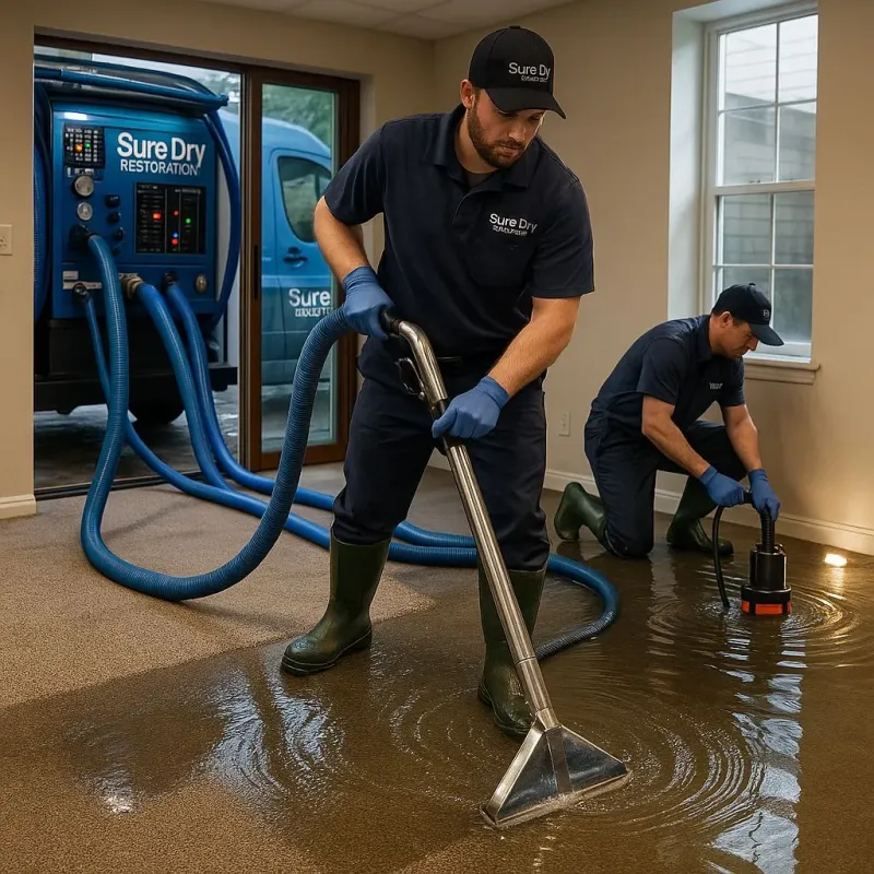 Water Extraction and Removal process in Golden Hills, CA